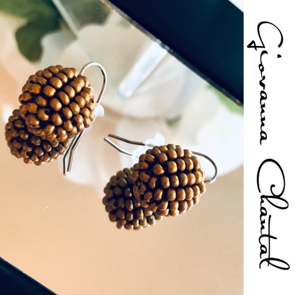 GIOVANNA CHANTAL Handmade Spiked Earrings - Picture 1 of 8